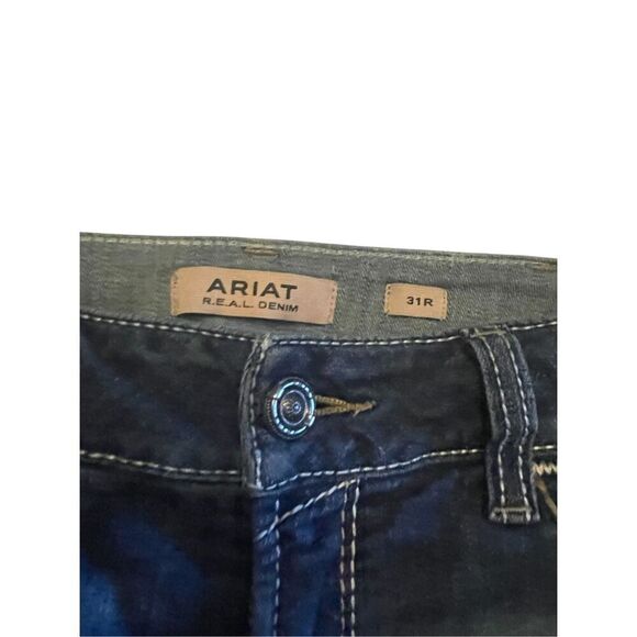 Ariat R.E.A.L Denim Mid Rise Boot Cut Jeans Size 31R - Picture 8 of 15